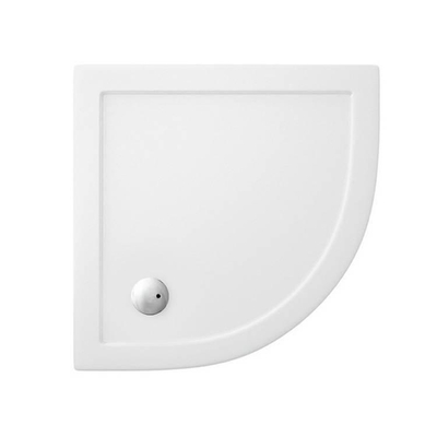 Crosswater Showertray douchebak 90x90x4cm kwartrond wit SHOWROOMMODEL