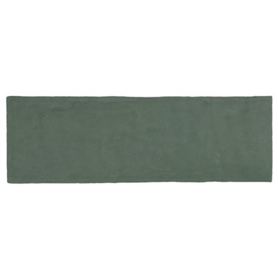 Vtwonen Mediterranea Wandtegel 13x40cm 9mm witte scherf Army Green