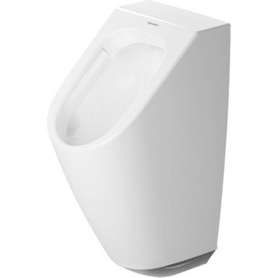 Duravit ME by Starck urinoir spoelrandloos elektronisch met netvoeding zonder vlieg 30x35cm incl. complete sturing en bevestiging met wondergliss wit