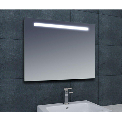 Wiesbaden Tigris spiegel rechthoek met LED 140 x 80 cm