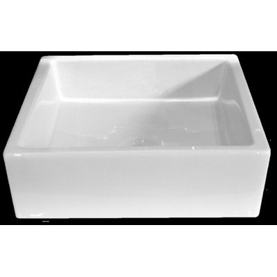 HR Badmeubelen Elemento waskom - 40x40x12.5cm - vierkant - wit