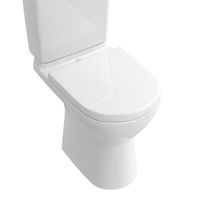 Villeroy en Boch O.novo combi pack met closetpot PK DirectFlush reservoir closetzitting softclose ceramic+ wit