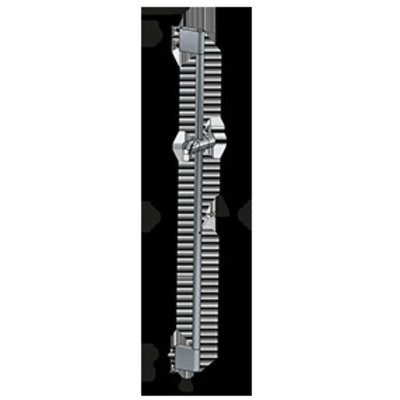 Hotbath Glijstang - 90cm - ABS - geborsteld nikkel (RVS)