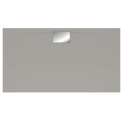 Villeroy & Boch Architectura douchebak 180x90x1.5cm metalrim grijs