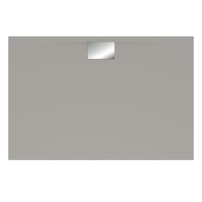 Villeroy & Boch Architectura douchebak 140x90x1.5cm metalrim grijs