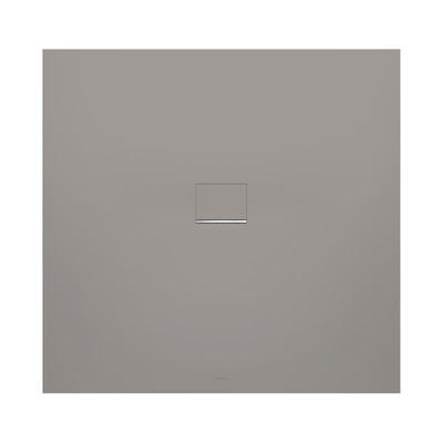 Villeroy & Boch Squaro infinity douchebak 90x80x4cm grijs