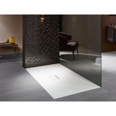 Villeroy en boch Squaro infinity douchebak 120x80x4cm grijs