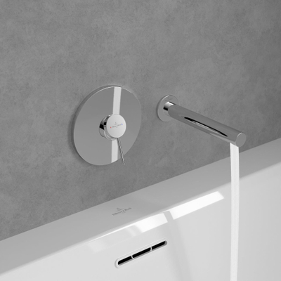 Villeroy & Boch Loop & Friends Baduitloop voor wandmontage - chroom