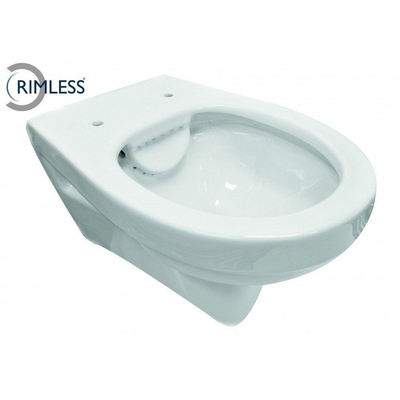 Xellanz Trevi wandcloset rimless glans wit