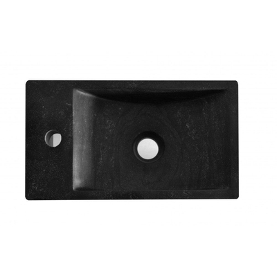 Wiesbaden fontein links 40x22x10 cm hardsteen gezoet