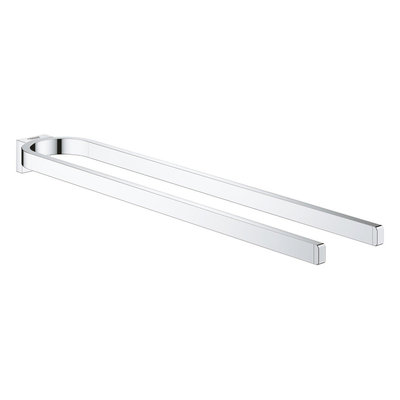 GROHE Selection Handdoekhouder - 36cm - dubbel - niet draaibaar - chroom