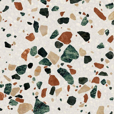 Abk Imoker Play Vloer- en wandtegel 20x20cm 8.5mm R10 porcellanato Drops Multiwhite