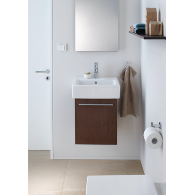 Duravit Vero wastafel 50x47cm met kraangat en overloop met wondergliss wit