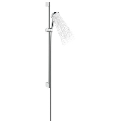 Hansgrohe Crometta 1jet doucheset 90cm wit chroom
