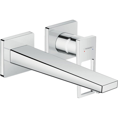 Hansgrohe Metropol afdekset wastafelkraan 225 mm chroom