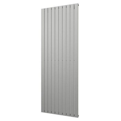 Plieger Cavallino Retto designradiator verticaal enkel middenaansluiting 2000x754mm 1666W parelgrijs (pearl grey)