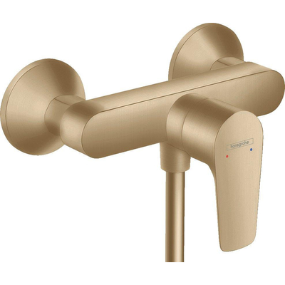 Hansgrohe Talis E douchekraan met koppelingen brushed bronze