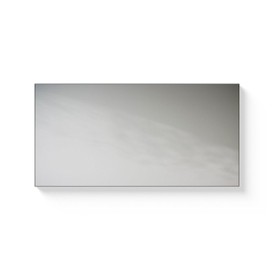 Looox Black Line spiegel - 160X60cm - zwart mat