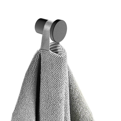 Wiesbaden Alonzo handdoekhaak klein gunmetal