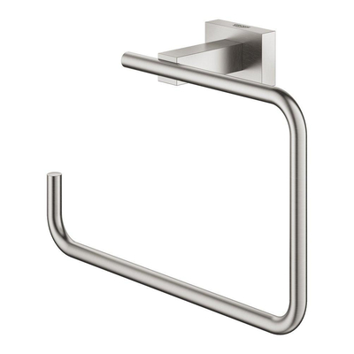 GROHE Essentials Cube Handdoekring - 18.6cm - supersteel
