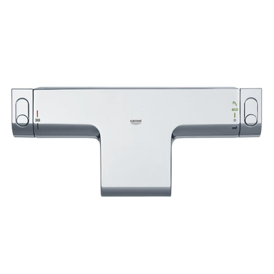 GROHE Grohtherm 2000 badkraan thermostatisch met koppelingen chroom