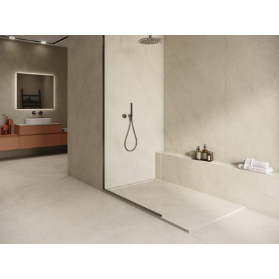 Cifre Ceramica Munich vloertegel - 60x120cm - gerectificeerd - Natuursteen look - Sand mat (beige)