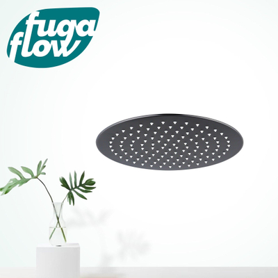 FugaFlow Eccelente Sobrado Badkamer Hoofddouche 25cm - rond - 6mm - gunmetal PVD