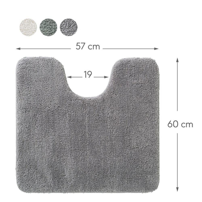 Sealskin Cosima Toiletmat - 57x60cm - grijs