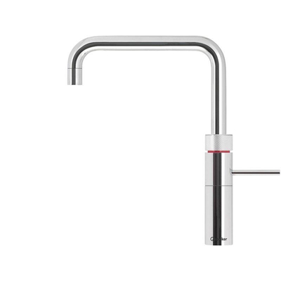 Quooker NL Fusion Square keukenkraan koud, en kokend water met PRO3 reservoir chroom