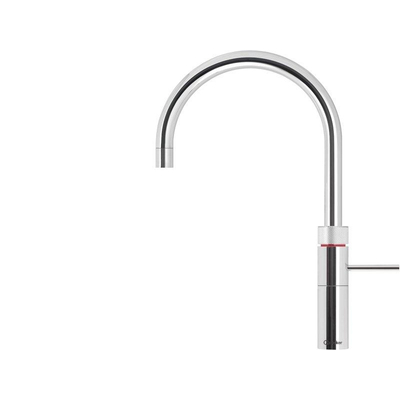 Quooker NL Fusion Round keukenkraan koud, en kokend water met PRO3 reservoir chroom