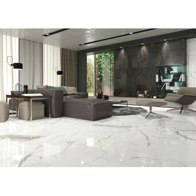 SAMPLE Cifre Cerámica Statuario Vloer- en wandtegel gerectificeerd Marmer look Statuario pulido Gepolijst