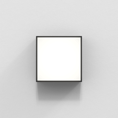 Astro Kea 140 Square LED Wandlamp 14x14x5.6cm IP65 verlichting geintegreerd zwart
