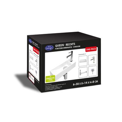 Best Design One Pack fonteincombinatie Queen Rechts