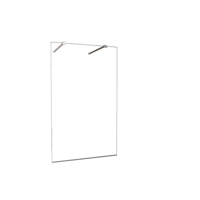 Wiesbaden inloopdouche vrijstaand 1400x2000 8mm NANO glas