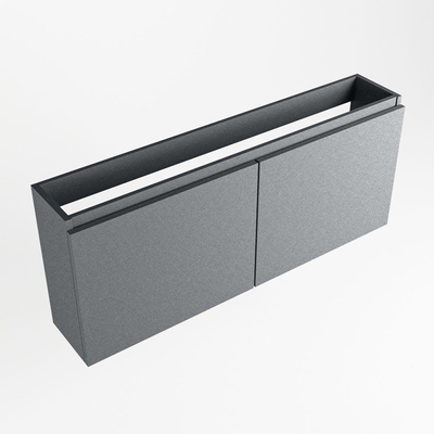 Mondiaz TURE fonteinonderkast - 120x22x50cm - 2 deuren - softclose - Plata