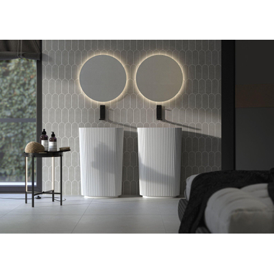 Cifre Ceramica Alure wand- en vloertegel - 75x75cm - gerectificeerd - Pearl mat (grijs)