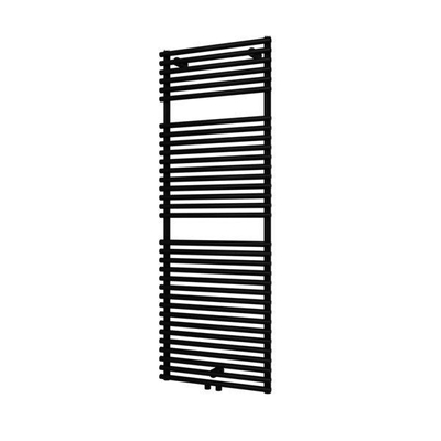 Plieger Florian Nxt M designradiator enkel horizontaal met middenaansluiting 1406x500mm 759W zwart