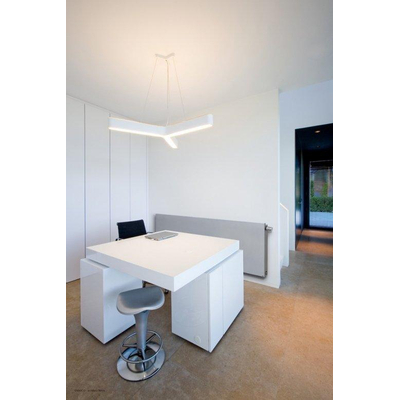 VASCO NIVA Radiator (decor) H65xD10.8xL87.8cm 1219W Staal Signal White