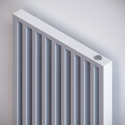 VASCO ARCHE Radiator (decor) H180xD4.5xL67cm 1496W Staal Grey White January