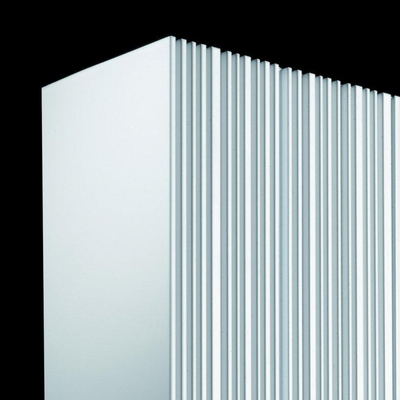 VASCO BRYCE Radiator (decor) H200xD10xL60cm 2391W Aluminium Aluminium Grey January