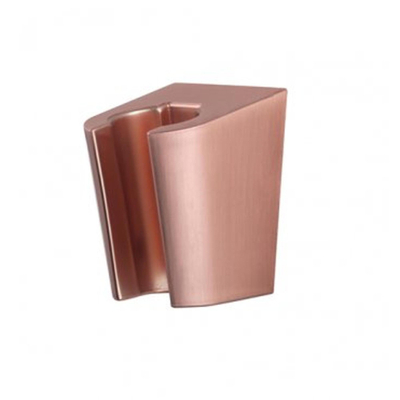 Wiesbaden Wandhanddouchehouder kunststof geborsteld koper