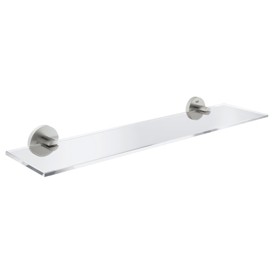 GROHE Essentials Planchet - 53x14.5cm - glas - supersteel