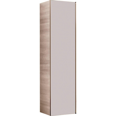 Geberit Citterio hoge kast met 1 deur 160x40x37.1cm links/rechts beige/taupe