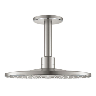 GROHE Rainshower SmartActive 310 Hoofddouche - 31cm - 2 straalsoorten - plafondarm 14.2cm - supersteel