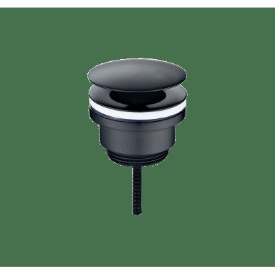 Royal Plaza Merlot wastafelplug 1 1/4" niet afsluitbaar zwart