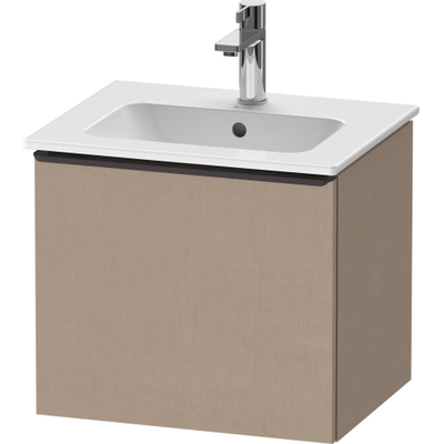 Duravit D-Neo wastafelonderkast 51x44x40.2cm 1 lade Linnen Mat