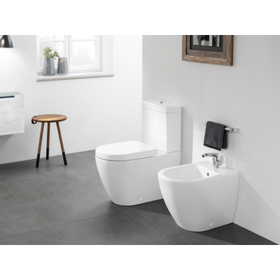 Villeroy & Boch Subway 2.0 duoblokreservoir + binnenwerk met dualflush spaarknop met zij /achteraansluiting wit