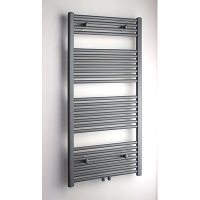 Royal Plaza Sorbus r radiator 40x120cm n41 438w recht middenaansl. grijs metallic OUTLETSTORE