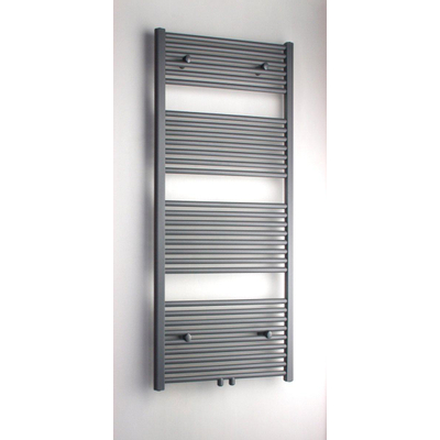 Royal Plaza Sorbus r radiator 60x140 580w recht met midden aansluiting grijs metallic