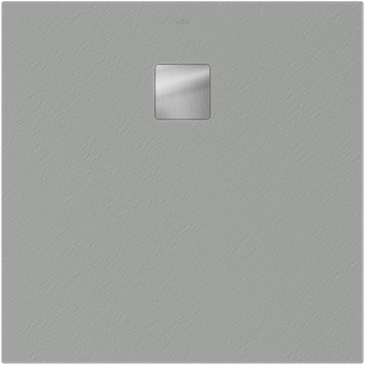 Villeroy & Boch Excello douchevloer 90x90cm polyurethaan/acryl nature grey